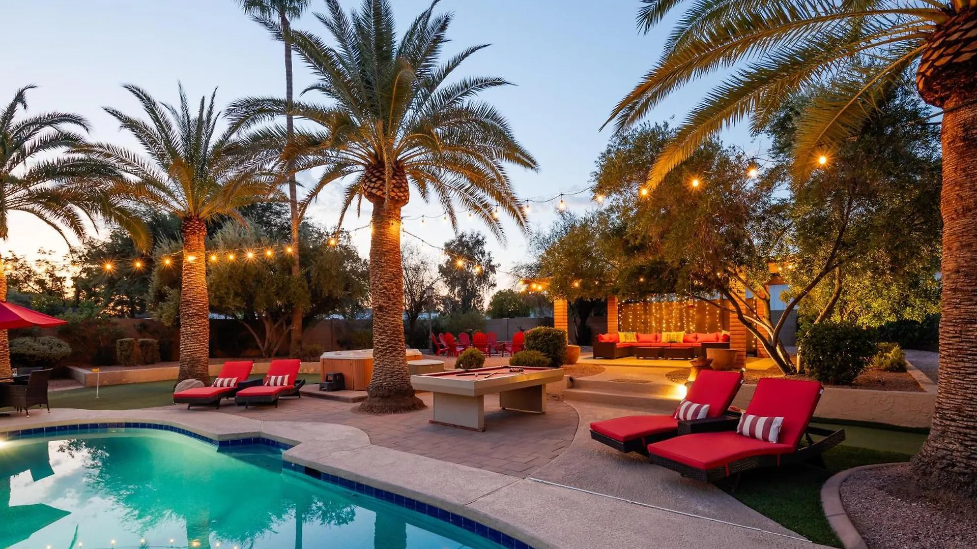 Sunset Palms-Pool, Spa & Sports Court-Scottsdale Phoenix